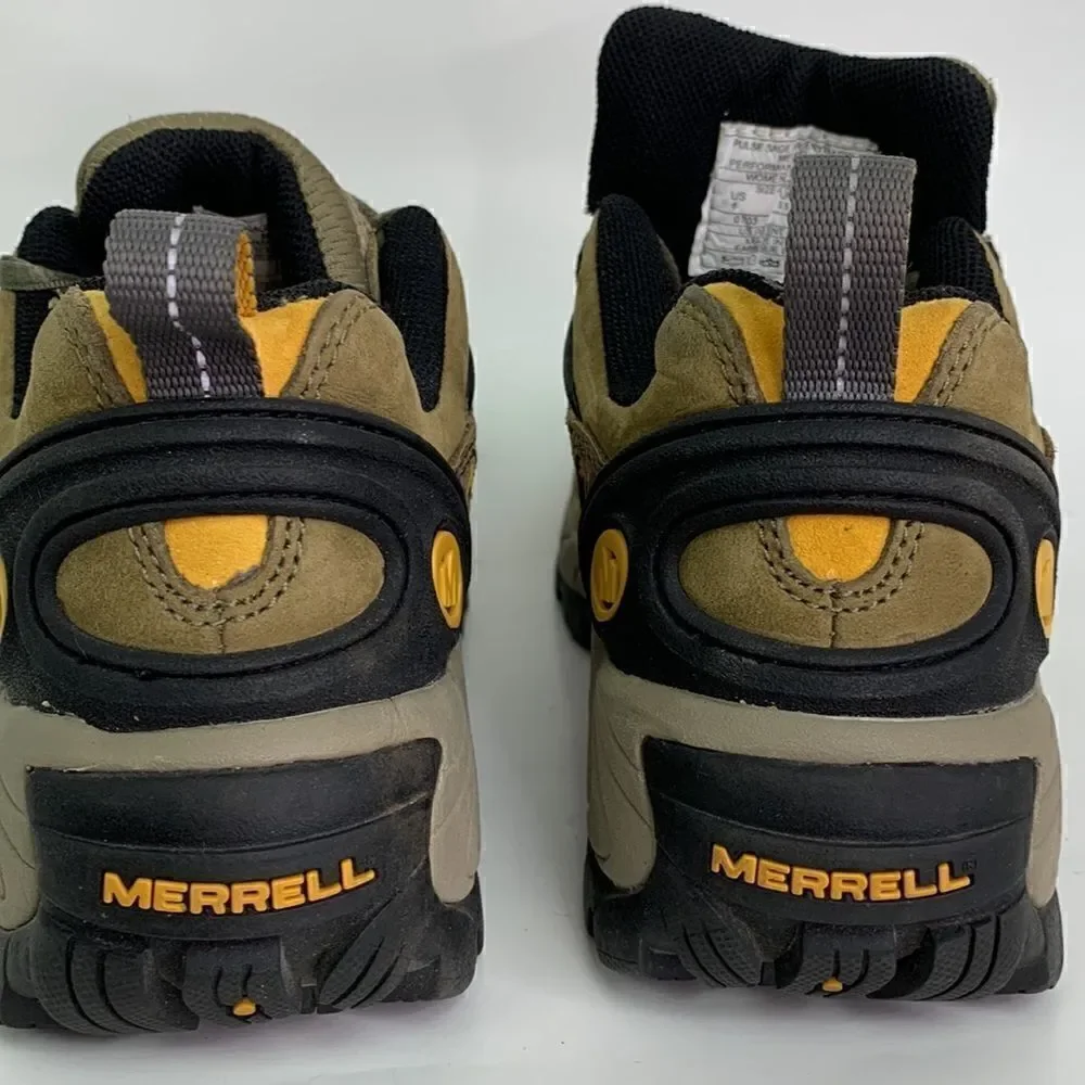 Merrell Pulse Sage Green/yellow Hiking Sneakers
